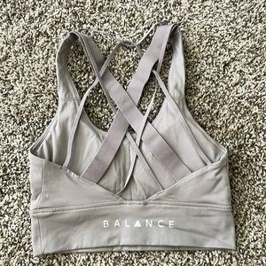 NWOT Balance Strappy Sports Bra